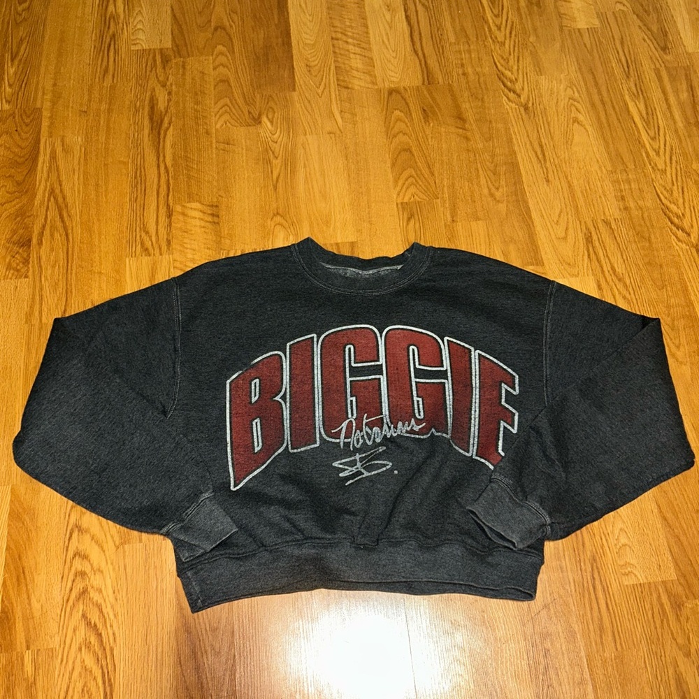 Womens cropped Notorious B.I.G. Crew neck